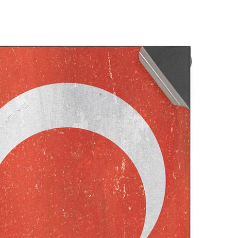 Turkish Flag Distressed XBox Series X Digital Edition Console Skin